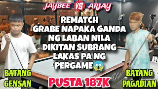 REMATCH 187K | Jaybee Sucal Vs Arjay Pagadian | Parehas 10-Ball (General Santos City)