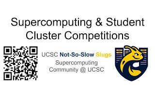 Intro to Supercomputing and Student Cluster Competitions [Fall 2022]