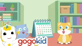 Days of the Week （2019）  | Kids Songs | Nursery Rhymes | gogokid iLab | Songs for Children