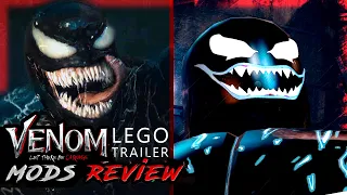 Characters from the VENOM 2 TRAILER in LEGO Side by Side Comparison | Mods Review