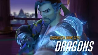 【MAD】Overwatch Anime - style「Dragon」