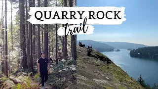 Hiking the Quarry Rock Trail in Deep Cove, British Columbia
