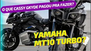 O que Cassy Gkyde pagou para fazer na Yamaha mt 10 foi de longe a melhor ideia do mundo.