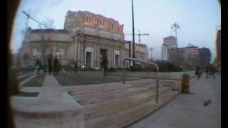 Yeep skate team - Frederik Breil 4 stair Milano Centrale