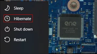 What a laptop motherboard power states (Shutdown, Hibernate & sleep)