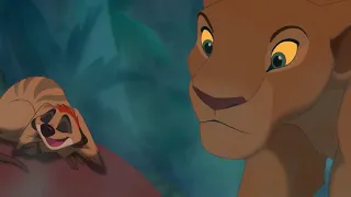 The Lion King- Nala Waking Up Timon and Pumbaa