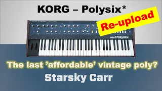 KORG Polysix // A Vintage Bargain? // Walkthrough and Demo