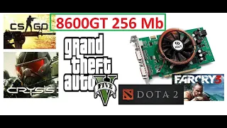 8600GT 256 Mb Games in 2020