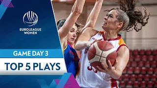 Top 5 Plays | Week 3 | EuroLeague Women 2021-22