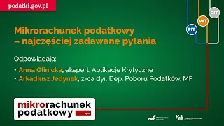 Mikrorachunek podatkowy – najczęściej zadawane pytania