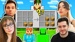 I asked 10 Minecraft Youtubers how to craft a loom..