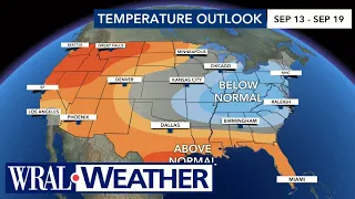 North Carolina Forecast: Dangerous heat continues Wednesday, Tropical Storm Lee to become hurricane