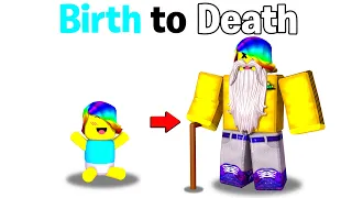 Birth to Death in BrookHaven.. 👶💀 (Roblox)