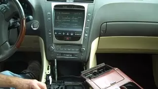 Lexus GS300 Stereo Removal 2006-2008