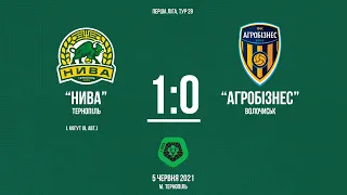 "Нива" - "Агробізнес" 1:0 | ОГЛЯД МАТЧУ