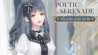 Shining Nikki 💎: Poetic Serenade Outfit Exchange and Look Through