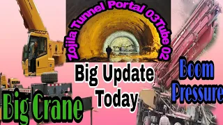 Zojila Tunnel-Inside Outside View||Zojila Tunnel Project West Portal||Zojila Tunnel Latest Update