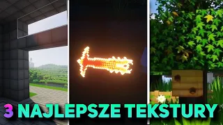 3 PACZKI TEKSTUR KTÓRE ULEPSZĄ TWOJEGO MINECRAFTA 1.18 2022