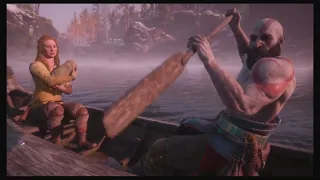 KRATOS DREAMS OF BABY ATREUS AND FAYE GOD OF WAR RAGNAROK