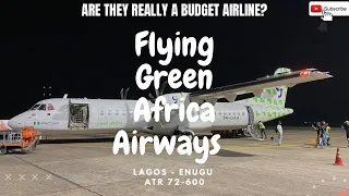TRIPREPORT | Is GREEN AFRICA really a budget airline? Fly with me | Lagos - Enugu | ATR 72-600 |