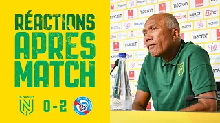 FC Nantes - RC Strasbourg : La réaction d'Antoine Kombouaré