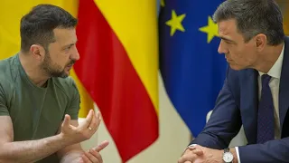 Selenskyj in Madrid: Spanien kündigt neue Militärhilfen für die Ukraine an