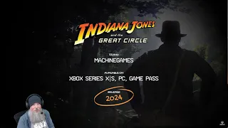 Renfail Reacts to the Indiana Jones & The Great Circle Presentation at Developer Direct 2024