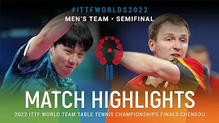 Highlights | An Jaehyun (KOR) vs Benedikt Duda (GER) | MT SF | #ITTFWorlds2022