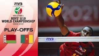 BLR vs. CMR - Full Match | Play Offs 17-20 | Boys U19 World Champs 2021