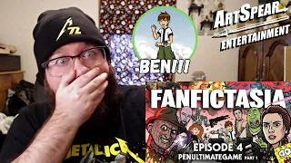 FANFICTASIA - Penultimategame Pt 1 - TOON SANDWICH REACTION!!!