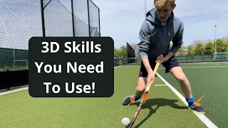 3 Ways to Eliminate Defenders in Field Hockey using 3D skills | Field Hockey | Tutorial