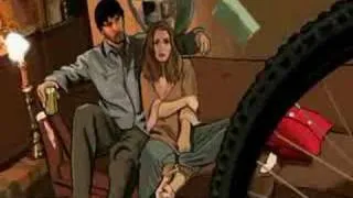 Scanner Darkly Bike Scene