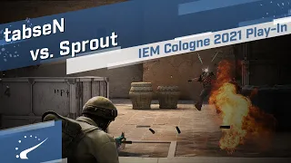 tabseN vs. Sprout - IEM Cologne 2021 Play-In