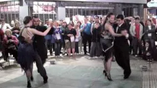 Tango Milonga at Florida str. Buenos Aires Argentina