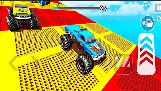 Monster Truck Mega Ramp Extreme Racing - Impossible GT Car Stunts Driving #34 - Android Game