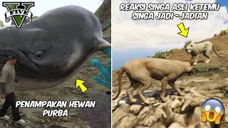 GTA 5: JELAJAH LAUT TANPA AIR, REAKSI TAK TERDUGA SINGA KETEMU SINGA | 5 PERTANYAAN PENONTON - PART4