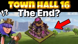 Town Hall 16 Could Break Clash of Clans…..