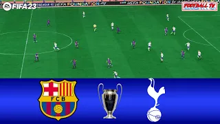 FIFA 23 | Barcelona vs Tottenham | UEFA Champions League Final | PC Gameplay | Full Match