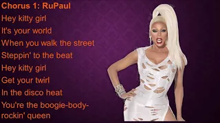 Kitty Girl Drag Race Remix Lyrics