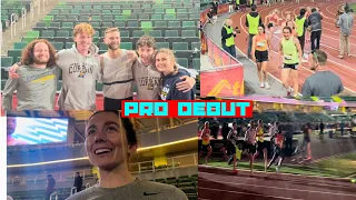 Hannah Eagon’s PRO DEBUT 1500m | MEETING JOSH KERR - Oregon Relays 2024