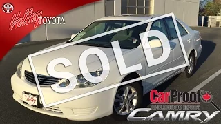 (SOLD) 2005 Toyota Camry LE Preview, For Sale At Valley Toyota Located In Chilliwack B.C. # 16584B