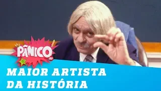 Maior artista da história, diz Moreno de Chico Anysio