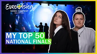 Eurovision 2024: National Selections (My Top 50)