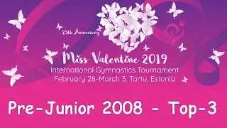 Miss Valentine Cup Tartu 2019 - PreJunior-2008 Top-3