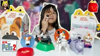 NEW 2019 The Secret Life of Pets 2 - McDonald's Happy Meal Toys Unboxing + Trailer Reaction