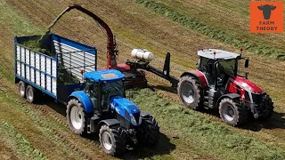 HOW did my TRAILED HARVESTER handle our HEAVY FIRST CUT?!  |  Silage 2024