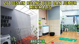 26 DESAIN RUANG CUCI DAN JEMUR MINIMALIS | LINK PEMBELIAN PRODUK ADA DI DESKRIPSI