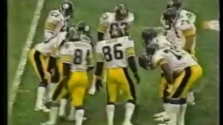 Pittsburgh Steelers vs Cleveland Browns 1980 WK 8