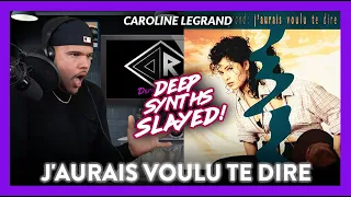 First Time Reaction Caroline Legrand J'Aurais Voulu Te Dire (WOW!) | Dereck Reacts