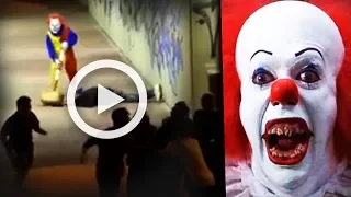 L'attaque d'un VRAI CLOWN TUEUR en France FILMÉE (Joker challenge)